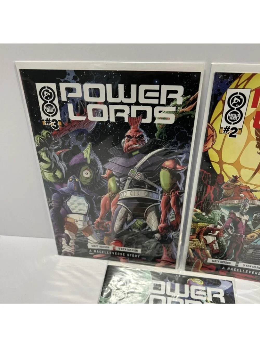Power Lords #1-3 complete series NacelleVerse Oni Press High-Grade Comic Book